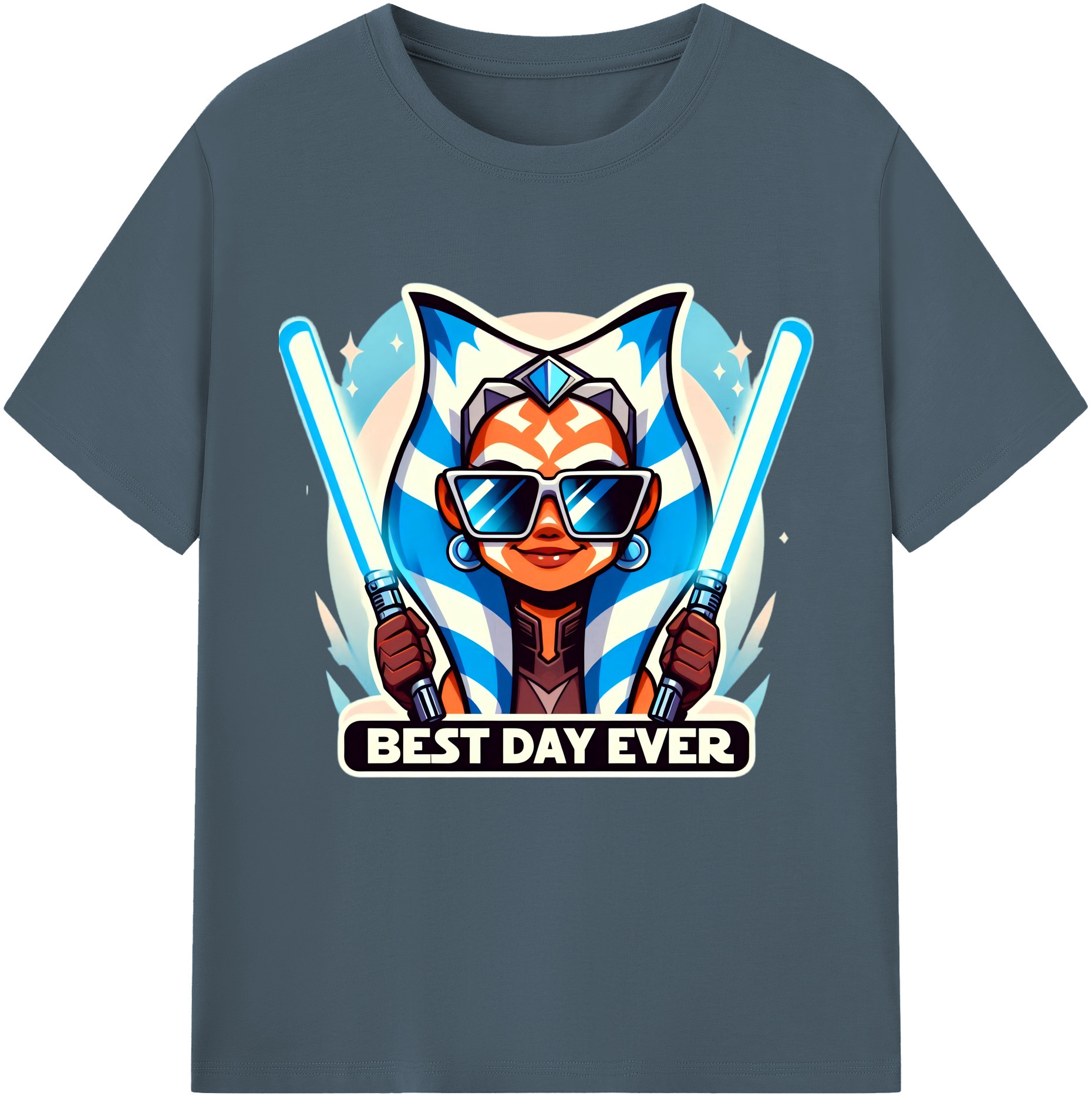 （画像用） スター・ウォーズ Star Wars 綿100％半袖Tシャツ（フロントプリント）
